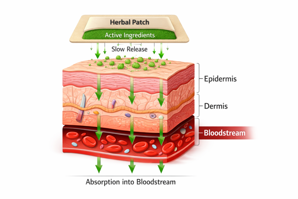 Moringa and Berberine Patches Works